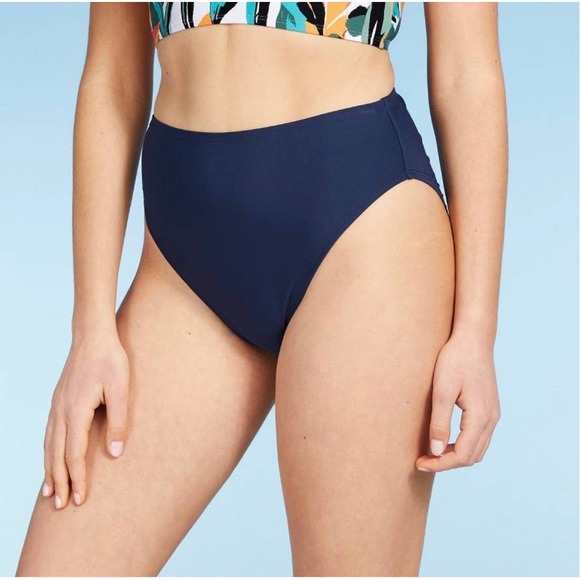 Women's High Leg Swim Bikini Briefs - Sea Angel L - Picture 3 of 7